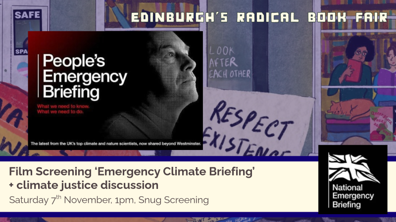 Film Screening 'Emergency Climate Briefing' + climate justice discussion, with  