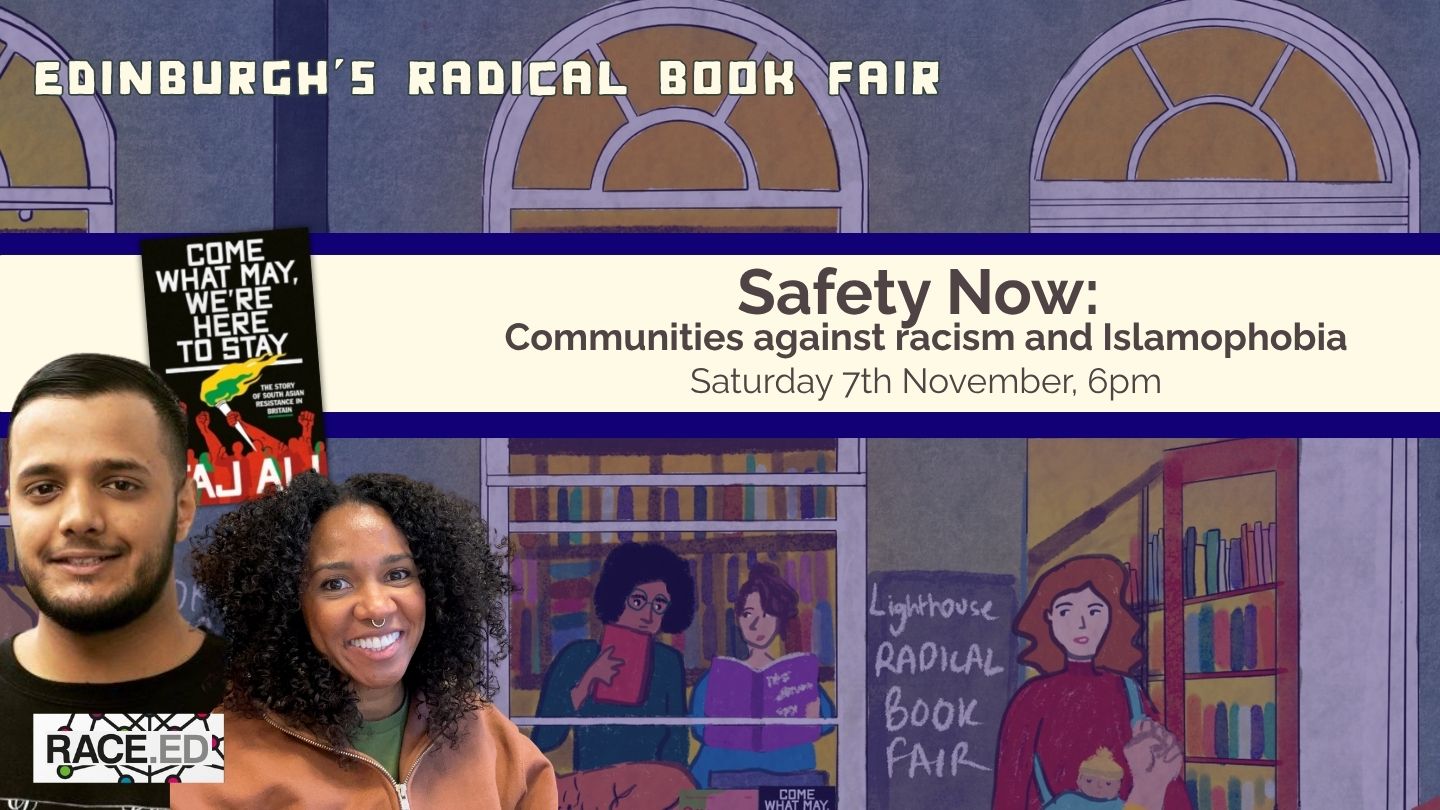Safety Now: communities against racism and Islamophobia, with Taj Ali, Katucha Bento