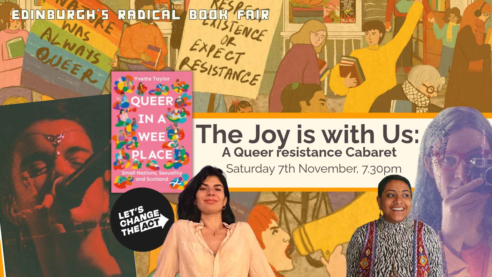 image for event: The joy is with us: a queer resistance cabaret