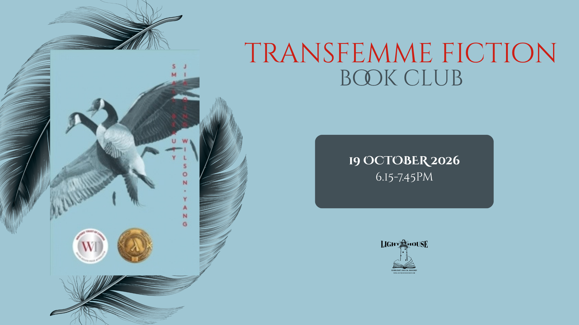 Transfemme Fiction Book Club: Small Beauty, with null
