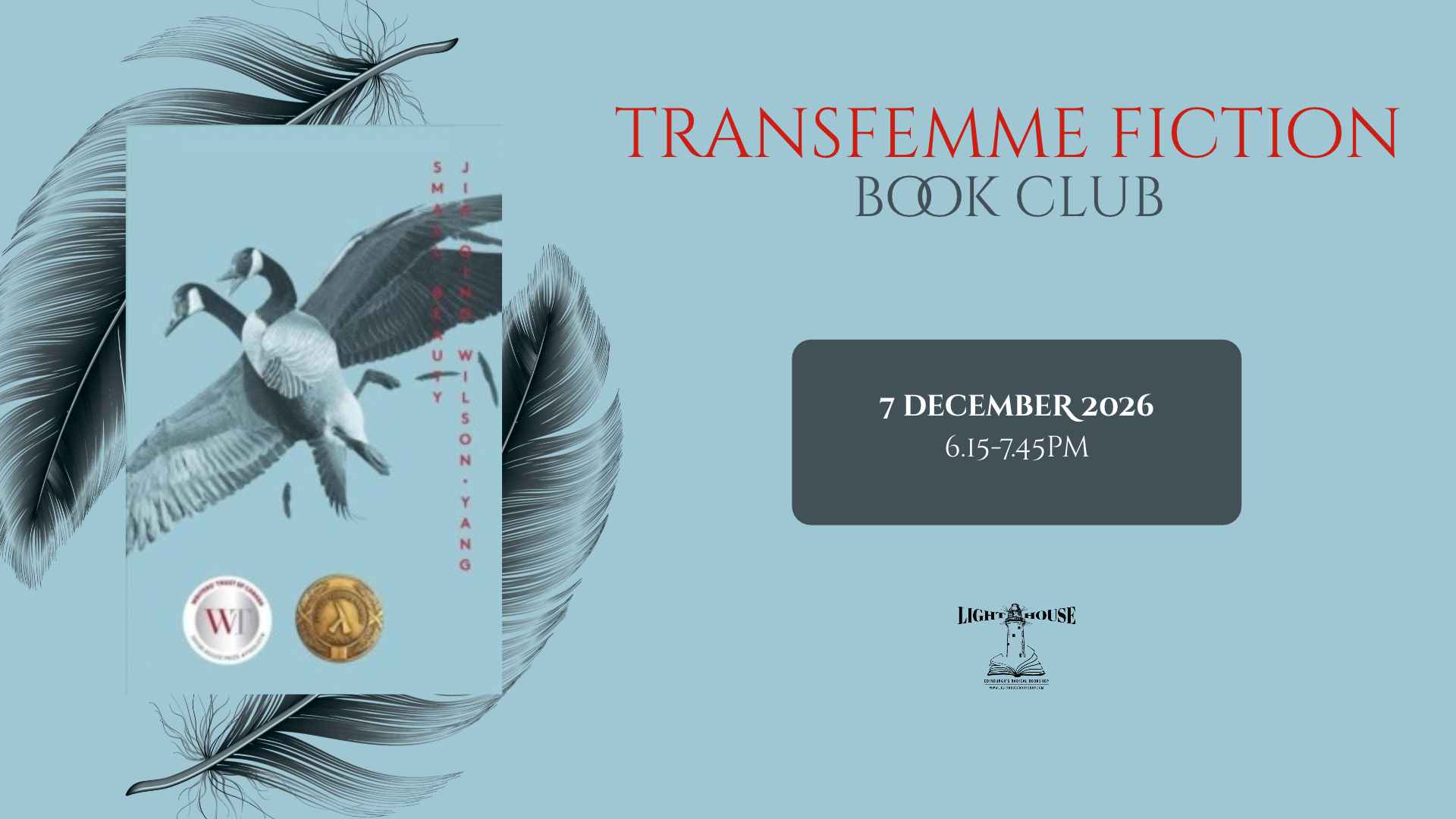 Transfemme Fiction Book Club: Small Beauty, with null