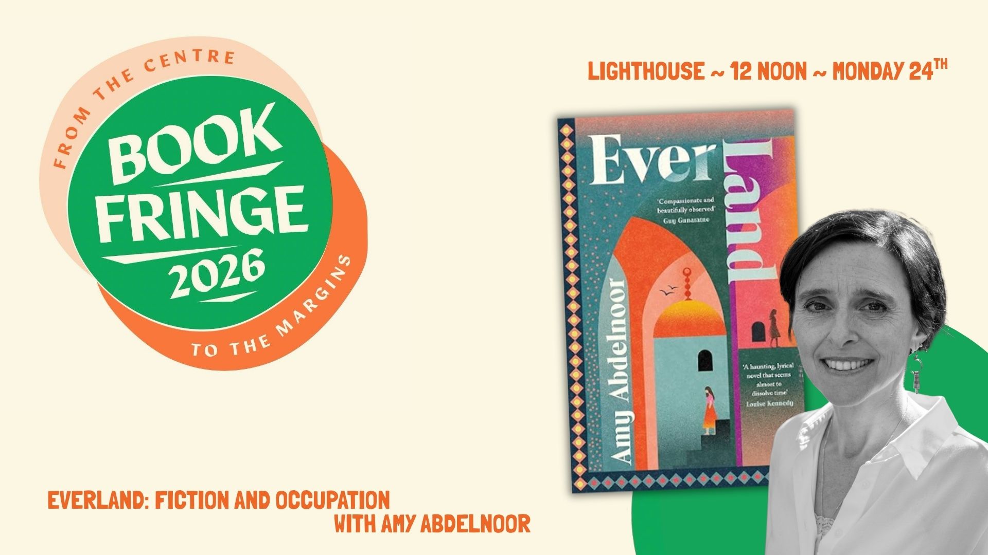 Ever Land: fiction and occupation with Amy Abdelnoor, with Amy Abdelnoor