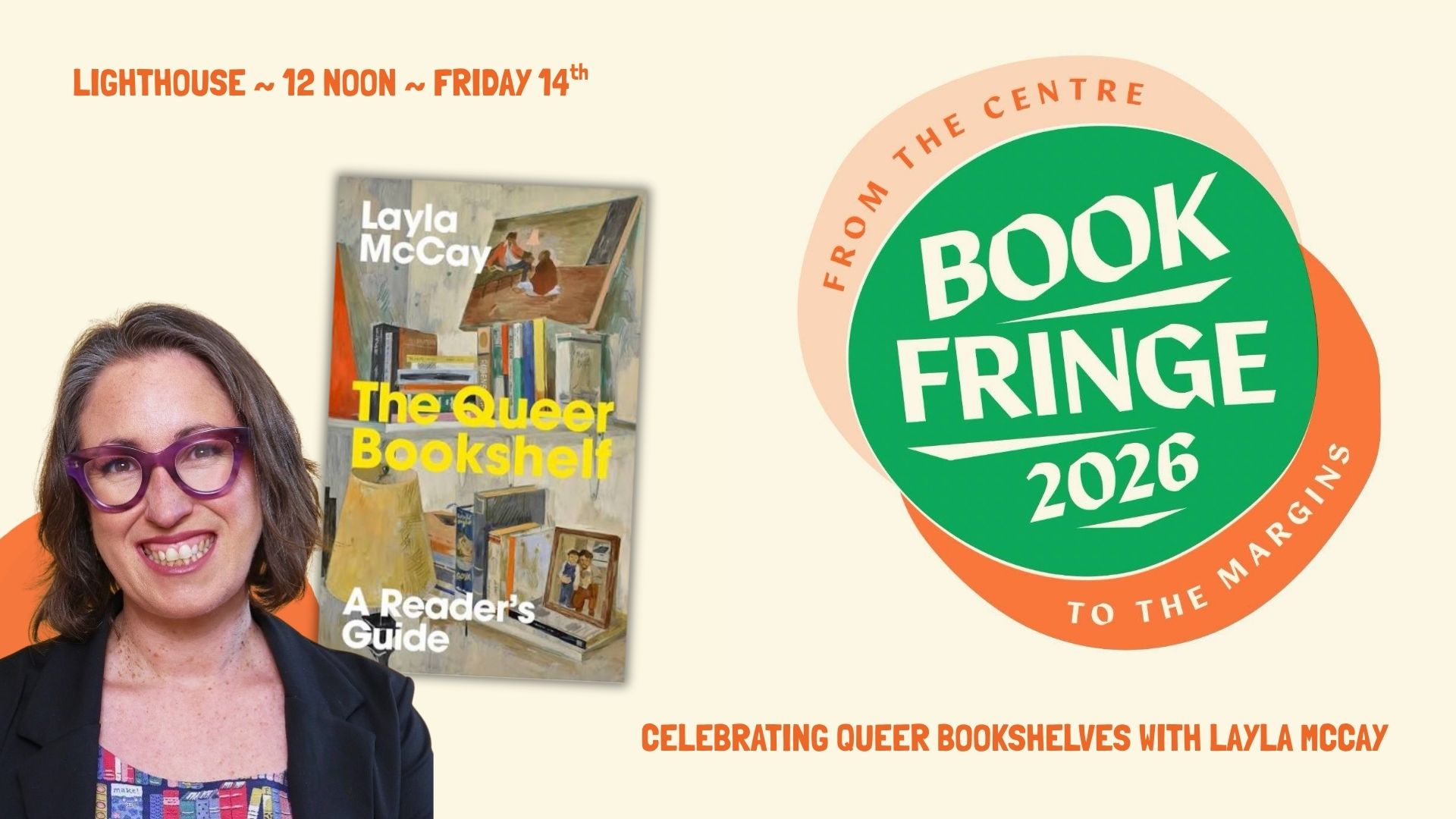 Celebrating Queer Bookshelves with Layla McCay, with Layla McCay
