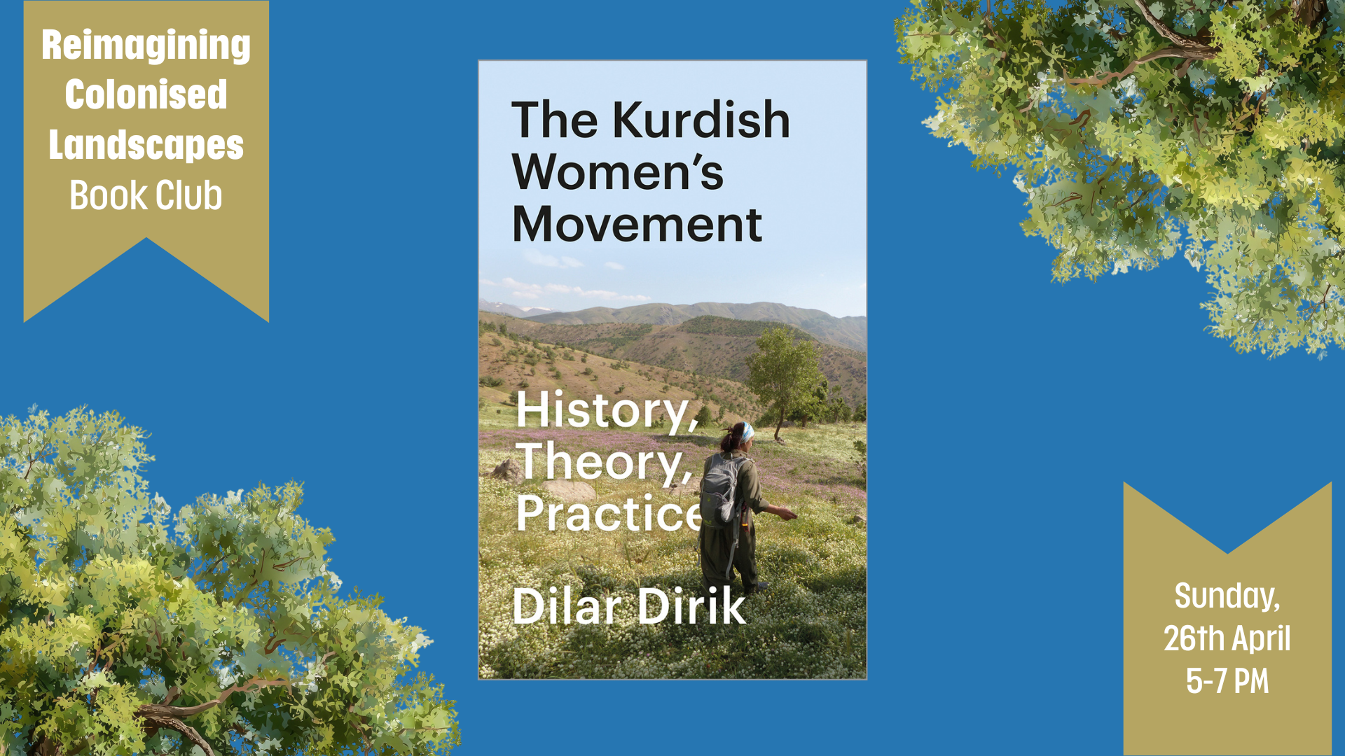 Reimagining Colonised Landscapes Book Club: The Kurdish Women's Movement, with null