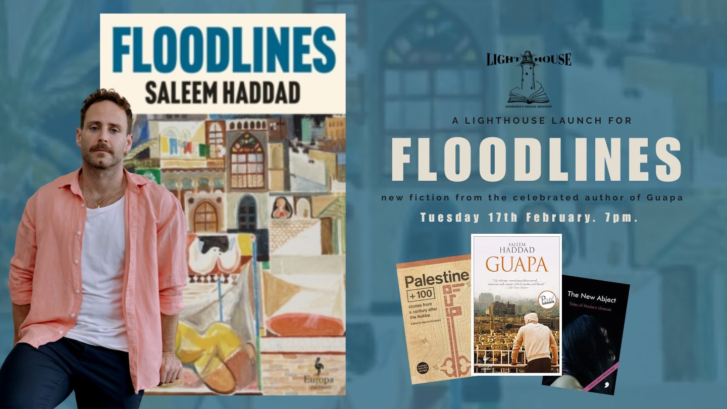 Floodlines: Celebrating new fiction from Saleem Haddad, with Saleem Haddad