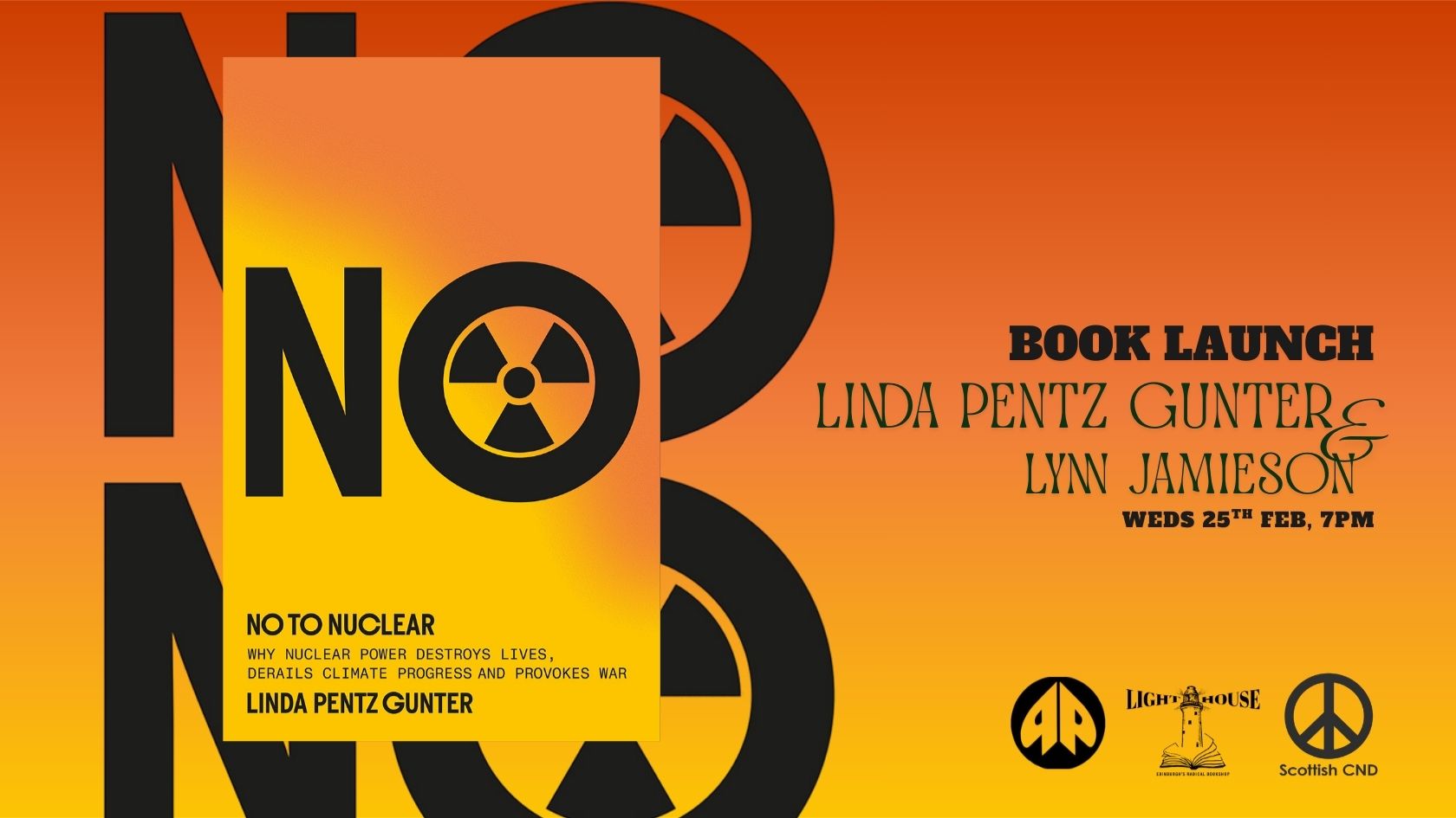 image for event: No to Nuclear: Linda Pentz Gunter on the dangers of Nuclear Power 