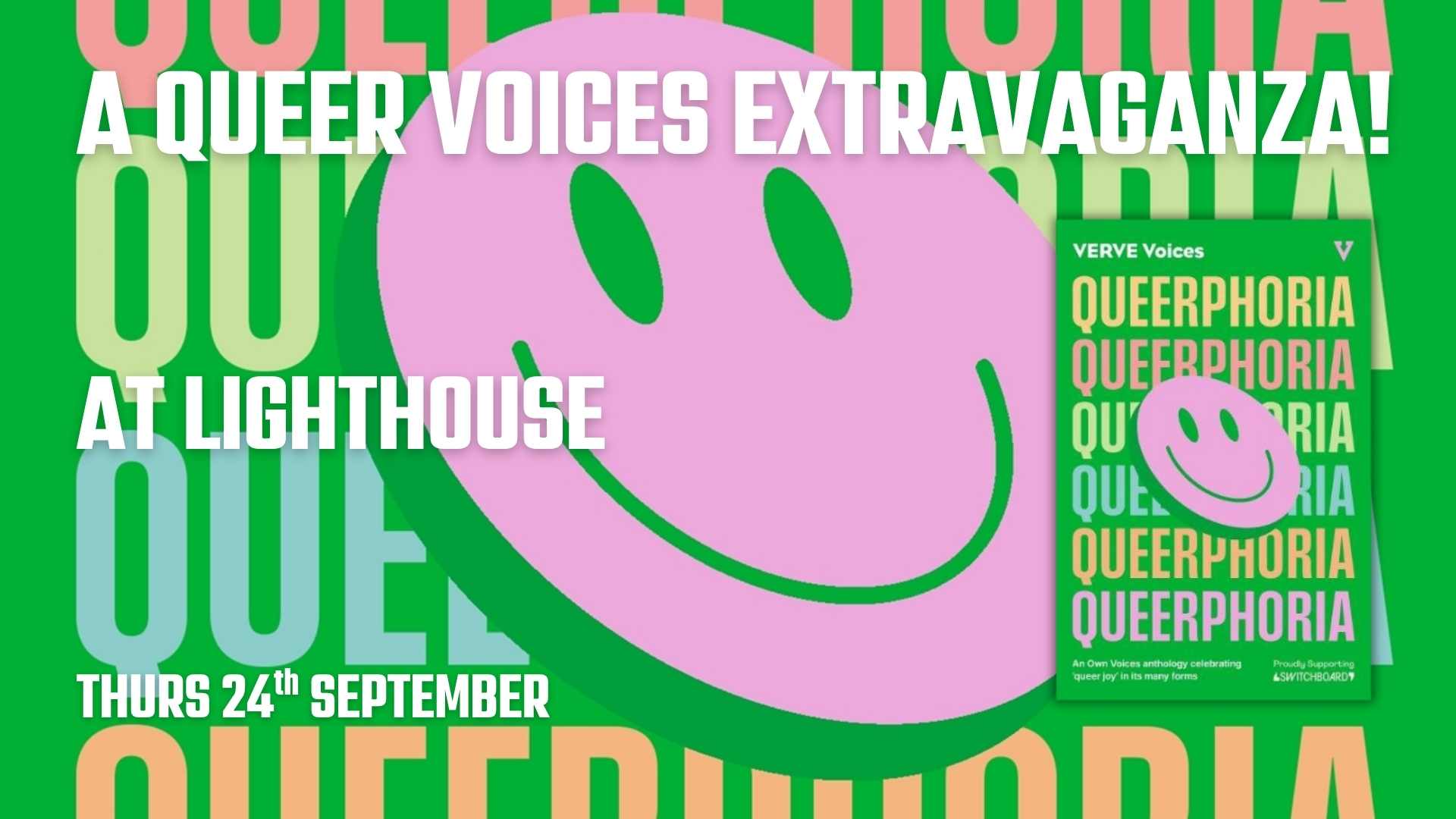 Queerphoria: A Queer Voices Extravaganza, with Jenna Gordon, Elle Nash, Carrie Marshall and Seth Insua