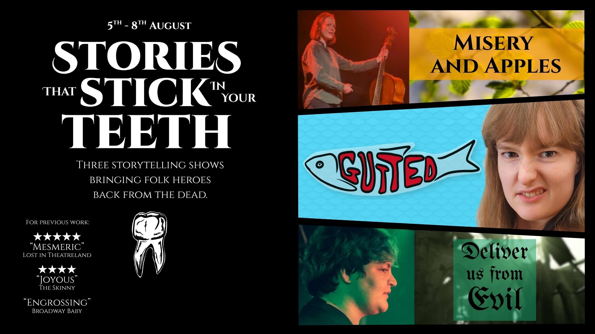 image for event: Fringe Special: Stories that Stick in your Teeth