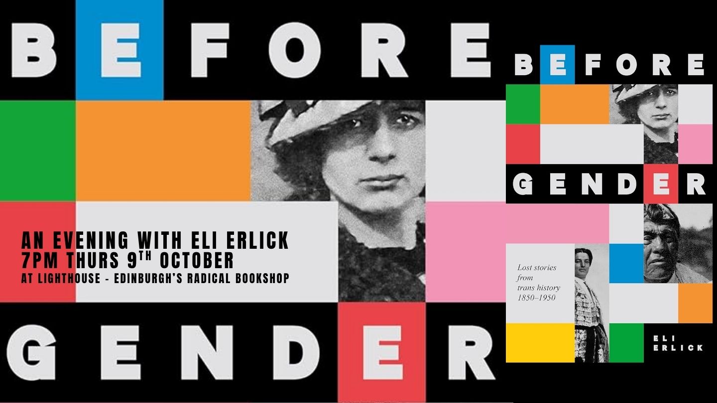 image for event: Before Gender: Eli Erlick brings us lost stories from trans history