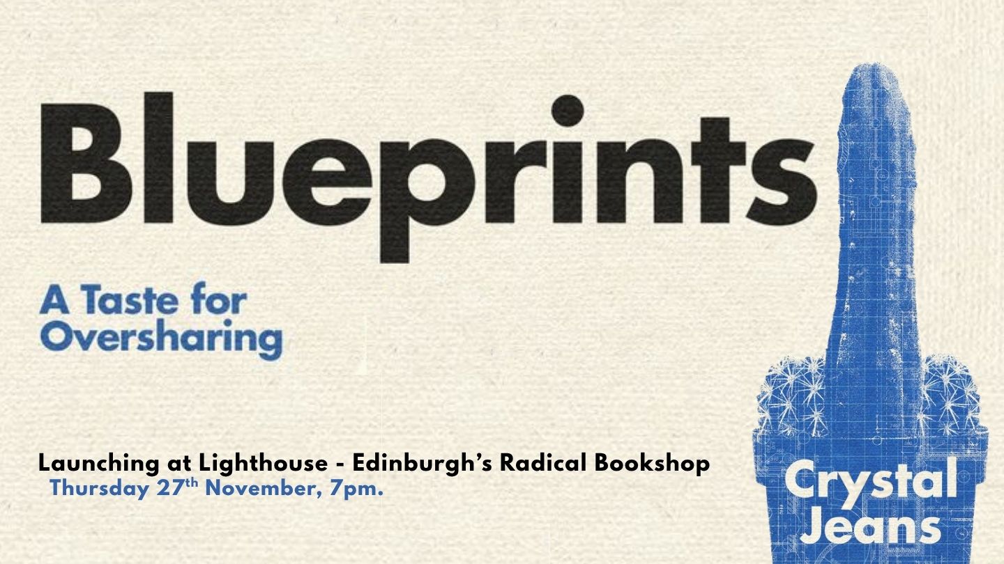 Blueprints: Crystal Jeans is oversharing, a memoir launch, with Crystal Jeans