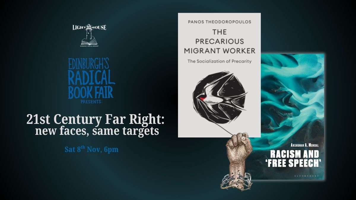 21st Century Far Right: new faces, same targets, with Anshuman Mondal, Panos Theodoropoulos, Women Against the Far Right & activist TBC