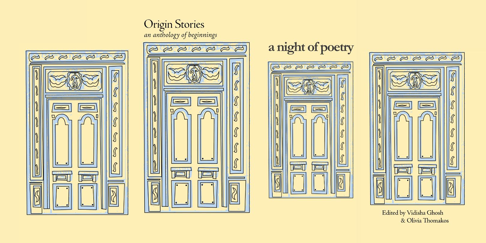 Origin Stories: A Night of Small Press Poetry & Stories, with  Tessa Berring, Elizabeth DeKok, Moira McPartlin, Liam-Lucille Wright, Alice Eaves, Kinslee Sikes