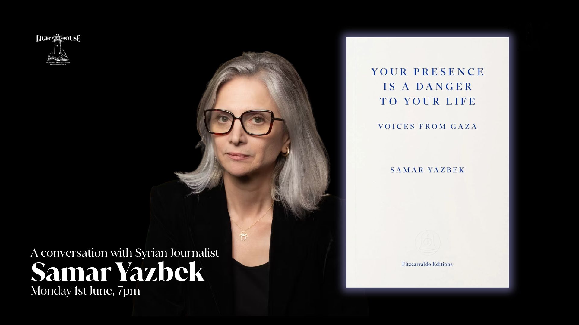 Your Presence Is a Danger to Your Life : Samar Yazbek shares Voices from Gaza, with Samar yazbek