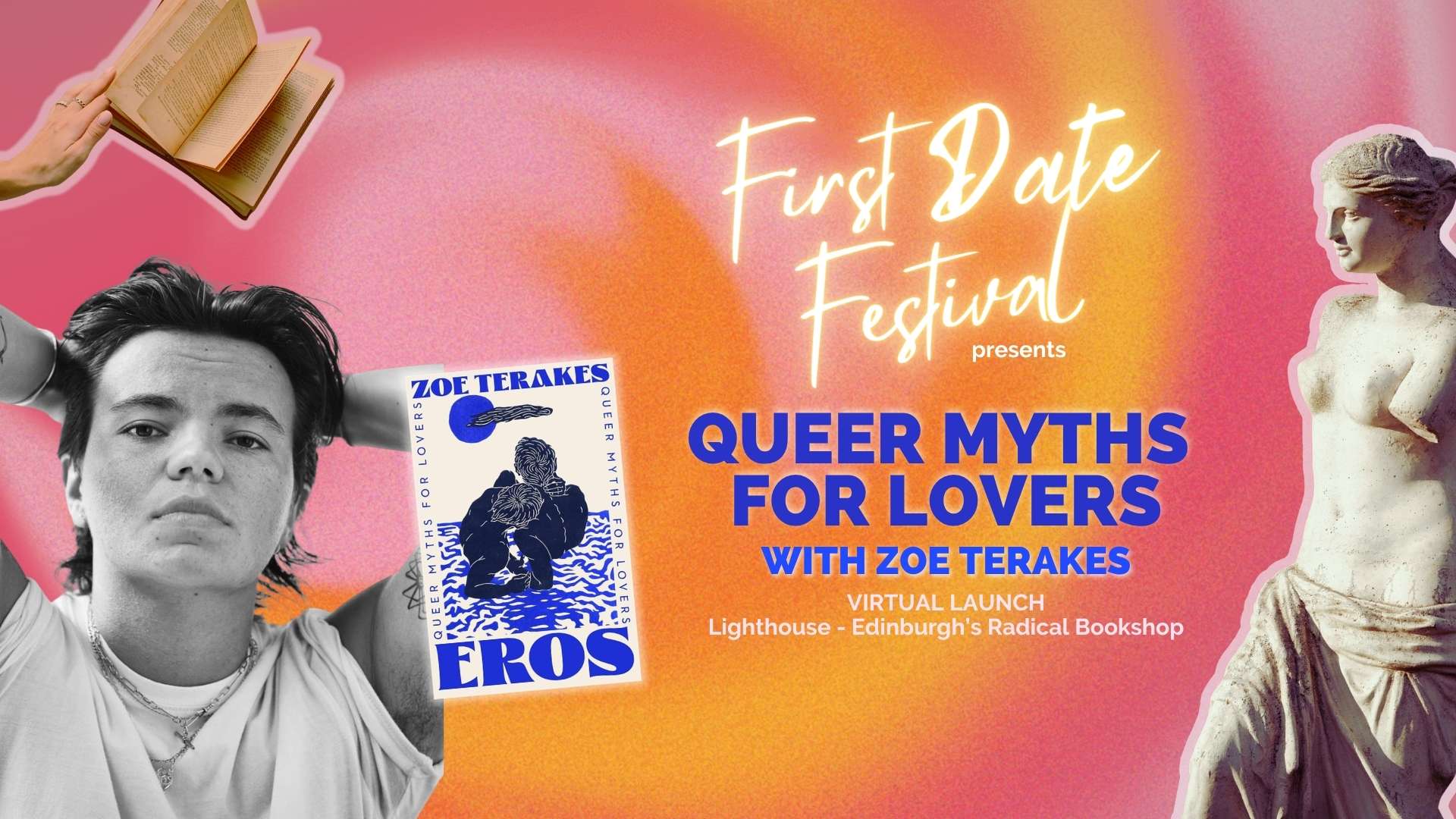 Virtual event: Zoe Terakes on queer myths for lovers [First Date 2026], with Zoe Terakes & Niall Moorjani
