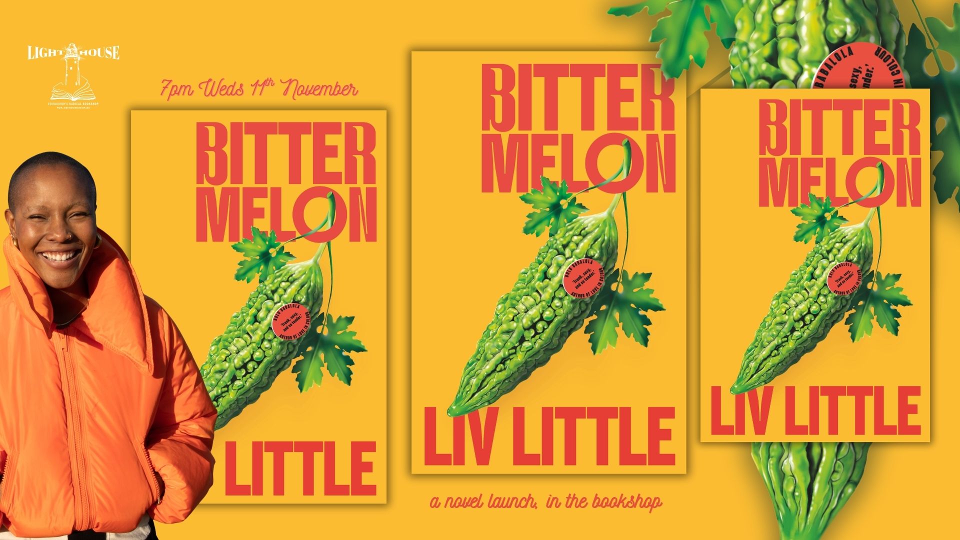 Liv Little's Bitter Melon: A Novel Launch, with Liv Little
