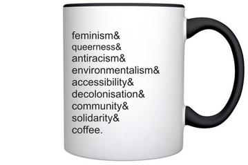 Image for Lighthouse Mug: Feminism, Queerness... coffee