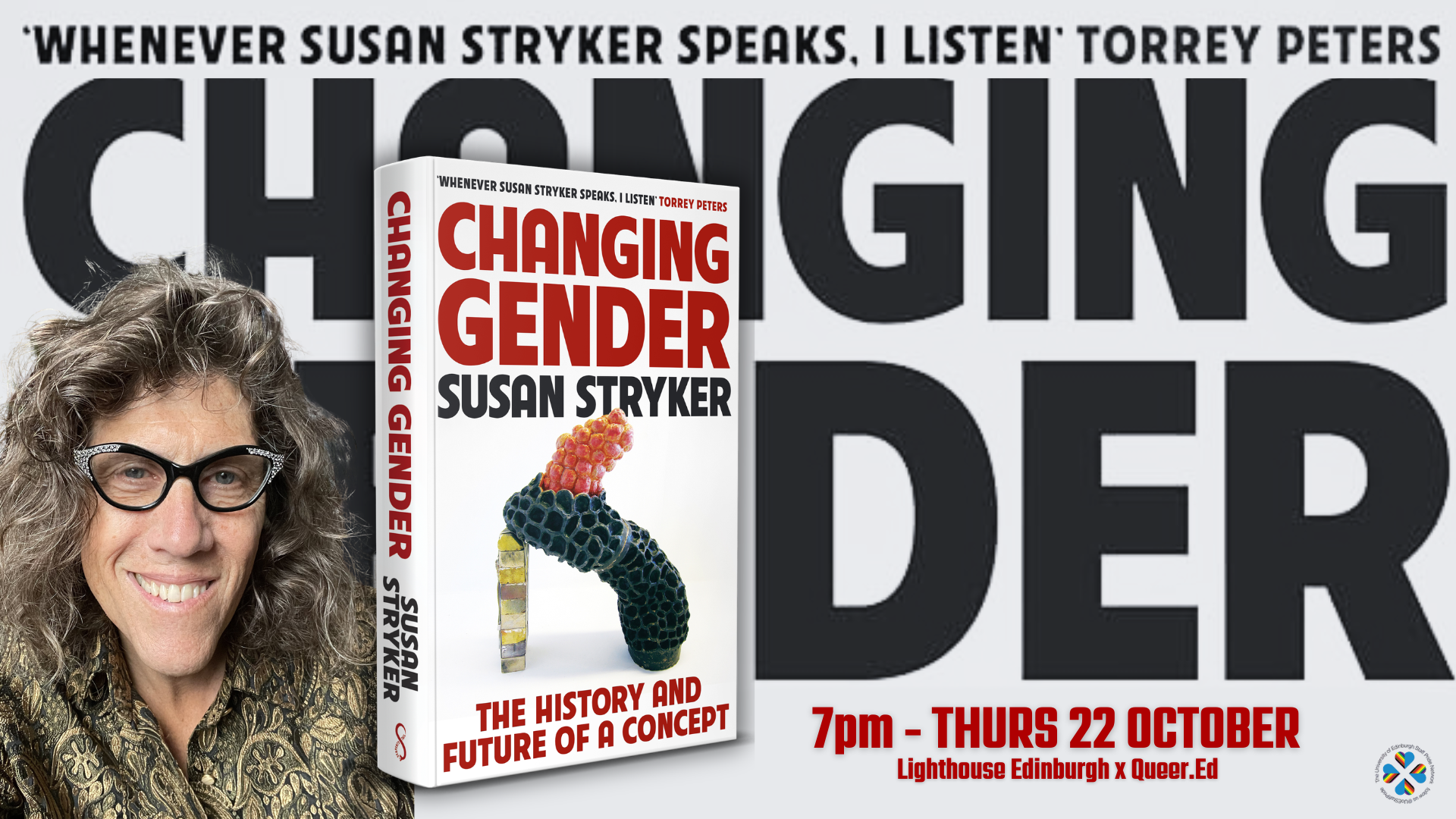 Susan Stryker: Changing Gender, with Susan Stryker & Sharon Cowan